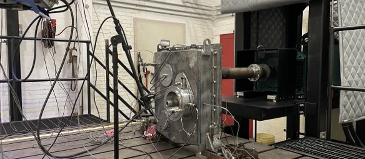 High-Speed Gearbox in Testing Lab