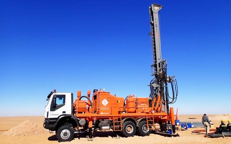 Water drill rig 2