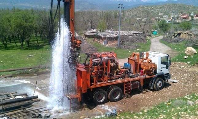 Water drill rig 3
